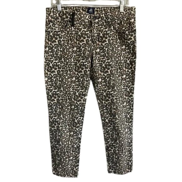 Authentic Icon Leopard Print Women's Jeans Size 29 - Picture 1 of 9